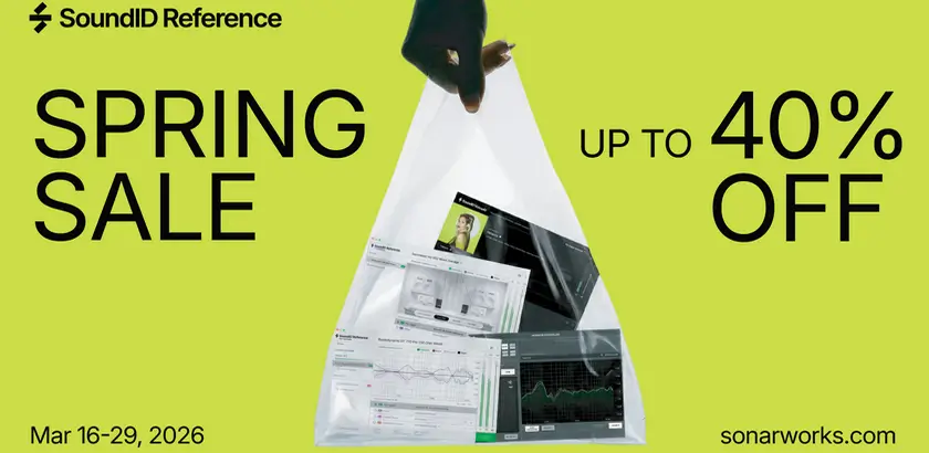 Sonarworks Spring Sale @ Zaranikas Μusic Store banner