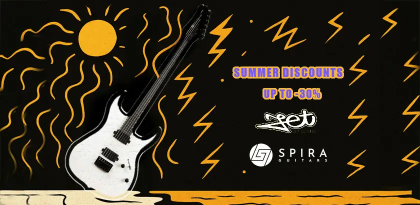 JET & Spira Guitars exclusive offers