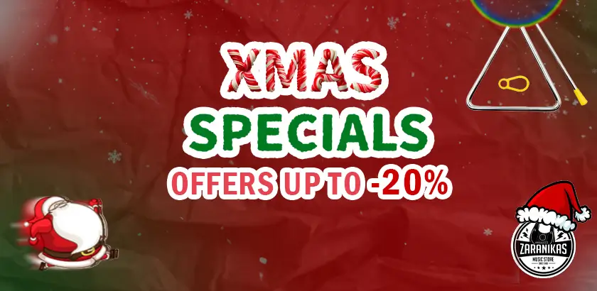 The best Christmas music deals are at Zaranikas Music Store