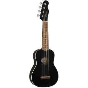 Fender Venice Soprano Ukulele Μαύρο-2-min