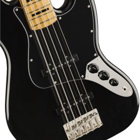 Squier Classic Vibe 70s V Jazz Ηλεκτρικό Μπάσο 5άχορδο Black-2-min