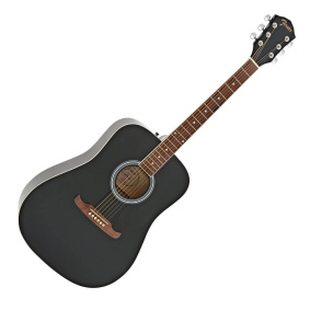 Fender FA-125 Dreadnought Ακουστική Κιθάρα Μαύρη-2-min