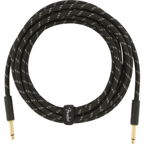 Fender Deluxe Series Καλώδιο Οργάνου 4.5m Black Tweed-2-min