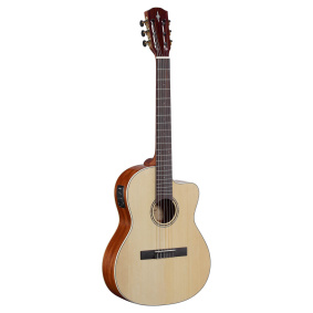 Alvarez Regent RC26HCE Ηλεκτροκλασική Κιθάρα 4/4 με Cutaway Natural (με Θήκη)-2-min