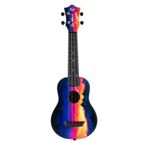 Flight TUS-EE Travel Soprano Ukulele Elise Ecklund Sign. Sunset-2-min