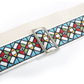 D'Andrea USA ACE-3 Ace Vintage Reissue Stained Glass Ζώνη Κιθάρας - Μπάσου-2-min