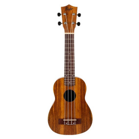 Flight NUS200 Teak Soprano Ukulele Natural-2-min
