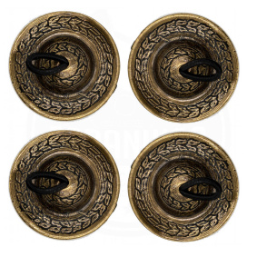 Zaranikas T02 Ζίλιες / Καστανιέτες Μεταλλικές (Set 4 τεμαχίων)-2-min