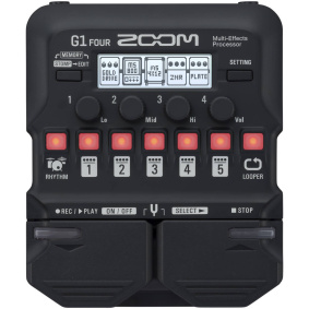 Zoom G1 FOUR Πολυεφέ Ηλεκτρικής Κιθάρας-2-min