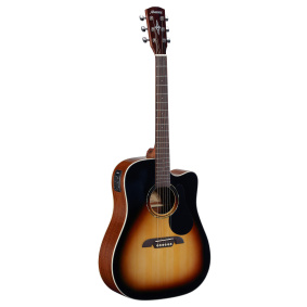 Alvarez Regent RD26CESB Dreadnought Ηλεκτροακουστική Κιθάρα Sunburst (με Θήκη)-2-min