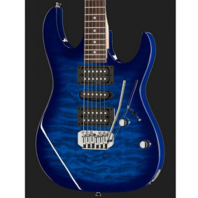 Ibanez GRX70QA TBB Ηλεκτρική Κιθάρα Trans. Blue Burst-2-min