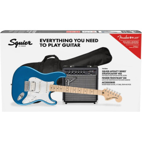 Squier Affinity HSS Stratocaster LPB Πακέτο Ηλεκτρικής Κιθάρας - Ενισχυτή - Αξεσουάρ-2-min