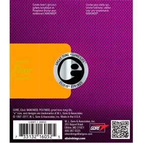 Elixir 16052 Nanoweb Light Χορδές Phosphor Bronze Ακουστικής Κιθάρας 12-53-2-min
