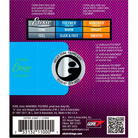 Elixir 11025 Polyweb Custom Light Χορδές 80/20 Bronze Ακουστικής Κιθάρας 11-52-2-min