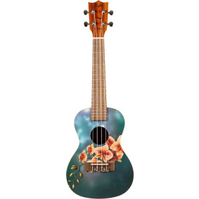 Flight AUC-33 Art Concert Ukulele Orchid-2-min