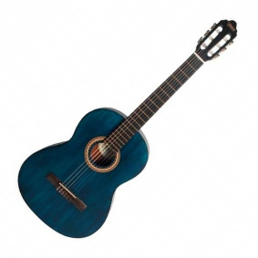 VALENCIA VC203 Κλασική Κιθάρα 3/4 Tr. Blue Πακέτο Premium-2-min