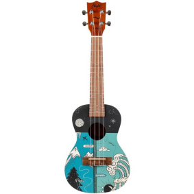 Flight AUC-33 Art Concert Ukulele Two Seasons-2-min
