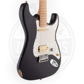 JET JS-800 Relic BK Stratocaster HS Ηλεκτρική Κιθάρα Black-2-min