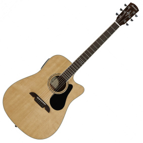 Alvarez Artist AD60CE Dreadnought Ηλεκτροακουστική Κιθάρα Natural Bundle-2-min
