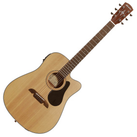 Alvarez Artist AD30CE Dreadnought Ηλεκτροακουστική Κιθάρα Natural Bundle-2-min