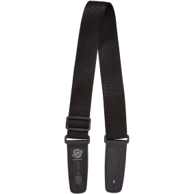 Lock-It Poly Pro 2 Ζώνη Κιθάρας - Μπάσου Μαύρη-2-min