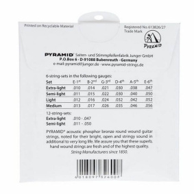 Pyramid 326/100 Phosphor Bronze Χορδές Ακουστικής Κιθάρας 11-50-2-min