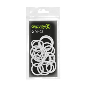 Gravity RP 5555 WHT 1 Ανταλλακτικά Δαχτυλίδια Βάσεων Λευκό-2-min