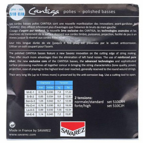 Savarez 510CJH New Cristal Cantiga Polished Χορδές Κλασικής Κιθάρας High-2-min