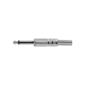 Adam Hall K3CJM2 Βύσμα Mono 1/4 Jack(m) Ασημί-2-min