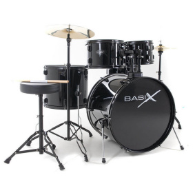 Gewa PS800055 BasiX Dynamic Σετ Ντραμς Black-2-min