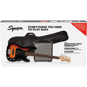 Squier Affinity Precision Πακέτο Ηλεκτρικού Μπάσου 3-Color Sunburst-2-min