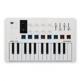 Arturia Minilab 3 Midi Keyboard White-2-min