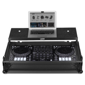 UDG U91055BL Flight Case Pioneer DDJ-1000 Plus (Laptop Shelf + Wheels)-2-min