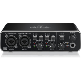 Behringer U-Phoria UMC202HD Κάρτα Ήχου USB-2-min
