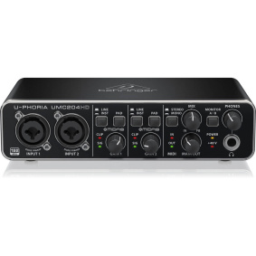 Behringer U-Phoria UMC204HD Κάρτα Ήχου USB-2-min