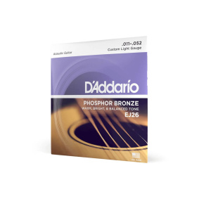 D'Addario EJ26 Phosphor Bronze Χορδές Ακουστικής Κιθάρας 11 - 52-2-min