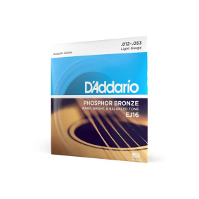 D'Addario EJ16 Phosphor Bronze Χορδές Ακουστικής Κιθάρας 12 - 53-2-min