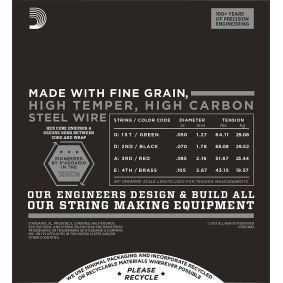 D'Addario ECB82 Chromes Χορδές 4άχορδου Ηλεκτρικού Μπάσου 50-105-2-min