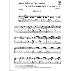 RICORDI - J.S.Bach - Il Clavicembalo ben Temperato Vol. I-2-min