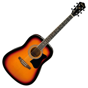 Ibanez V50NJP-VS Πακέτο Dreadnought Ακουστική Κιθάρα Vintage Sunburst-2-min
