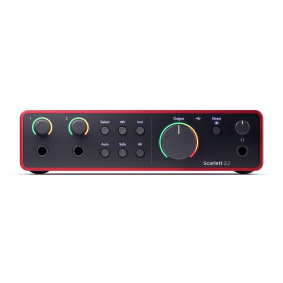 Focusrite Scarlett 2i2 4th Gen Κάρτα Ήχου USB-2-min
