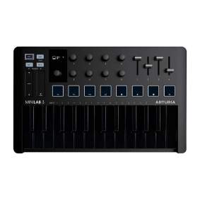 Arturia Minilab 3 Midi Keyboard Deep Black Ltd Edition-2-min