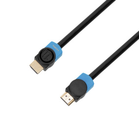 Adam Hall K4HDMI0200 Καλώδιο HDMI 2.1 2m Μαύρο-2-min