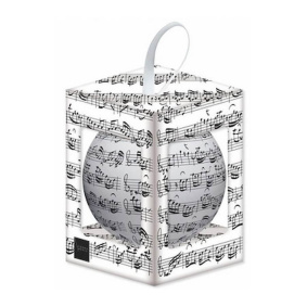 VIENNA WORLD Bach Notes Christmas Tree Ball Στολίδι Χριστουγεννιάτικου Δένδρου-2-min