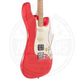 JET JS-400 CRD Stratocaster HSS Ηλεκτρική Κιθάρα Coral Red-2-min