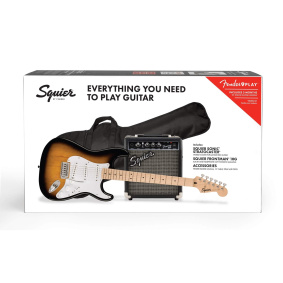 Squier Sonic SSS Stratocaster 2TS Πακέτο Ηλεκτρικής Κιθάρας - Ενισχυτή - Αξεσουάρ-2-min