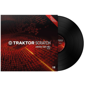 Native Instruments Traktor Scratch Control Vinyl MKII Black-2-min