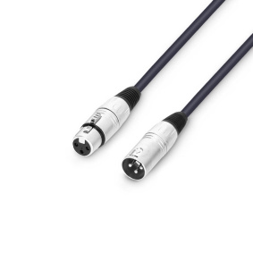 Adam Hall K3MMF0100SET 3Star Series Καλώδιο Μικροφώνου XLR(f) - XLR(m) 1m Σετ Διάφορα Χρώματα (6 τμχ)-2-min