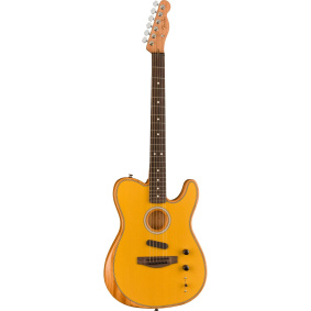 Fender Acoustasonic Player Telecaster Ηλεκτροακουστική Κιθάρα Butterscotch Blonde-2-min